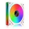 Ventilador de Chasis Ausen Prism 7Pro para Computadora de Escritorio Argb Sincronización de Luz Divina Pwm Silencioso Ventilador de Refrigeración de 12 cm