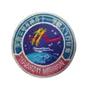 Emblema Vuelo 14 Aeroespacial de China Misión Shenzhou Parche de Velcro Módulo Experimental de la Estación Espacial Wentian Stab