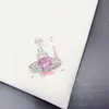Acessórios DIY de Cristal Colorido Durável Preenchido com Ouro 14K Série Imperatriz Saturno Huazi Pingente Espaçador de Contas Pulseira Colar