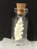 Japonês e Coreano Mais Vendidos Fresco e Doce Garrafa de Vidro de Garrafa de Deriva Trevo de Quatro Folhas Dente-de-Leão Flor Real Flor Seca Colar Modelo de Melhor Amiga