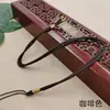 Cordão de Pingente Simples Ajustável Pingente de Jade Pingente Feito à Mão Corda de Pingente Corrente para Clavícula Dourada Ágata Cristal Joias Corda