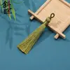 Venta al por mayor de flecos de borla y colgantes de borla del fabricante, poliéster, estilo antiguo, para marcapáginas, bolsitas aromáticas, joyería, accesorios, adornos hechos a mano para manualidades