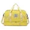 Bolsa de Viaje Gran Capacidad para Mujer con Manga para Asa de Carro Portátil Bolsa de Almacenamiento Portátil para Viaje Bolsa Deportiva para Fitness Bolsa Duffel