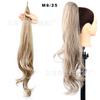 Peluca europea y americana 32 pulgadas peluca de cola de caballo extensión de cabello envolvente cola de caballo de mujer varita mágica para cabello largo rizado lazo para el cabello