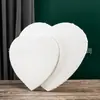 Marco de Madera Maciza en Forma de Corazón para Pintura al Óleo, Lienzo de Lino en Blanco, Marco de Madera Creativo al por Mayor