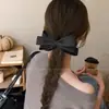 Pinza de Plátano con Lazo de Lunares Estilo Coreano Pinza para el Pelo de Alta Gama para Recogido en la Parte Posterior de la Cabeza Pinza de Garra Grande Pinza Vertical Pinzas Accesorios para el Cabello