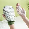 Toalla de Baño Exfoliante Indolora, Herramienta Exfoliante y Eliminadora de Suciedad para Uso en Casa, Guante de Baño Exfoliante para Espalda Doble Cara Engrosado y Ampliado