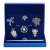 Presente de Aniversário para Meninas, Conjunto de Broches de Luxo para Uma Semana, Broche Elegante Anti-Exposição, Presente para Melhor Amiga