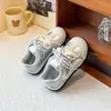 Zapatos para niñas, zapatillas de entrenamiento alemanas para niños, nuevo modelo primavera 2026, zapatillas ligeras de ballet para niñas, zapatillas deportivas de doble malla para bebé