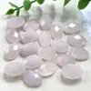 Venta al por mayor del fabricante Amatista Natural Aventurina Verde 13x18 mm Fondo Plano Facetado Único Forma de Huevo Piedra Suelta Accesorios para Joyería DIY