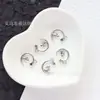 Colgantes mini de conejo, estrella y luna de 16x13 mm, accesorios DIY de aleación, dijes para collares, accesorios para cadena de teléfono, venta al por mayor