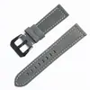 Atacado Em Estoque Panerai Camada Superior Fosca Couro Bovino Vintage Crazy Horse Esportivo Pulseira de Couro Genuíno para Relógio 22/24 Pulseira de Relógio