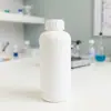 Fornecimento direto da fábrica 200ml 500ml 1000ml garrafa líquida redonda garrafa de plástico branca