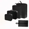Set de Almacenamiento de Viaje de Seis Piezas Maleta de Gran Capacidad Bolsa de Almacenamiento para Ropa Artefacto Portátil de Almacenamiento para Viajes