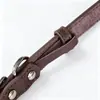 Nuevo collar para perro de cuero genuino multicor de flor entera de vacuno 2026, disponible en tallas grande, mediana y pequeña, con cuero suave, artesanía exquisita y un refinado acabado al aceite