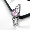 Relógio Pulseira de Amor Pequeno e Requintado Marca Original Jingwei JW Moda Estudante Relógio de Alto Valor