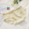 Algodão feminino roupa interior feminina original baunilha cobertura de leite meninas japonesas cueca cintura de algodão virilha respirável shorts atacado