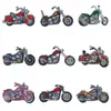 Vários patches bordados coloridos de motocicleta em estilo street americano para decoração DIY de jaquetas e bolsas para entusiastas de ciclismo