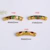 Método antigo esmalte gota óleo cotovelo joia tubo capa diy meia pulseira pulseira pulseira pulseira colar acessórios de joia material atacado