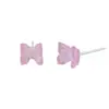 Pendientes de Resina de Mariposa Lindos y Suaves Estilo Coreano Dulces Exquisitos Combinan con Todo Pequeño Clip para Oreja Moda Accesorios para Orejas