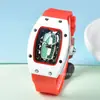 2025 Comercio Exterior Reloj de Cuarzo para Mujer con Correa de Goma Richard Fabricante Venta al por Mayor Dropshipping