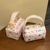 Nueva Bolsa de Almacenamiento de Gato Estilo Ins, Bolsa de Maquillaje de Dibujos Animados, Neceser Portátil para Viaje, Bolso Tote de Viaje Tridimensional, Bolsa Linda