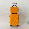 Mala de bagagem de mão 20 polegadas portátil pequena caixa 14 polegadas bolsa de mão mala de rodinhas portátil viagem presente caixa com senha