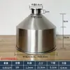 Funil de Aço Inoxidável 304 Extra Espesso Máquina de Enchimento de Cilindro para Líquidos e Massas Alimentícias