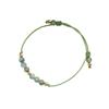 Ágata Hierba de Agua Piedra Uva Cuentas de Oro Diseño Nicho Regalo Diseño Original Moda Apilado Pulsera de Mujer
