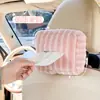 Caja de Pañuelos para Coche Linda Rayada de Peluche Caja de Pañuelos Colgante para Coche Caja de Pañuelos Colgante Multifuncional para Coche DIY