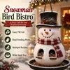 Colección transfronteriza de nuevos comederos para pájaros de Navidad