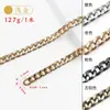 Cadena Lateral Galvanizada Multicolor, Cadena de Hierro Pulida por Cuatro Lados, Correa de Hombro para Bolso, Cinturón para Ropa, Cadena Decorativa, Suministro Transfronterizo, En Stock
