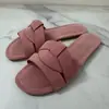 Zar25 Novo Produto de Verão, Chinelos Casuais de Camurça Cruzados para Exterior, Sandálias Planas de Couro, Antiderrapantes de Praia