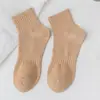 Calcetines deportivos unisex de fibra de bambú y algodón, para todas las estaciones, corte regular, calcetines casuales de algodón y bambú, suaves, absorbentes del sudor, transpirables, calcetines para correr