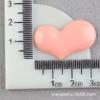 Accesorios para el Cabello de Pegamento Cremoso en Forma de Corazón, Accesorios de Resina Macarrón, Accesorios para Fundas de Teléfono Infantiles, Materiales para Pasadores de Pelo en Forma de Corazón