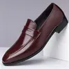 Mocasines Casuales de Fábrica Transfronterizos para Hombre de Negocios Tacón Bajo Comercio Exterior Talla Grande Zapatos para Hombre En Stock Venta al por Mayor Zapatos de Piel