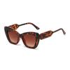 Gafas de Sol Ojo de Gato Gruesas de Patas Anchas para Hombres y Mujeres Jamie 22021 Transfronterizas Ins Personalizadas de Moda Ojo de Gato