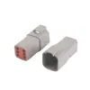 Dechi DT04-6P conector de arnés de cableado impermeable a prueba de polvo para coche Conector de terminal de cable