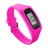 Pulsera Reloj Podómetro Electrónico de Silicona Venta al por Mayor Podómetro Multifuncional Deportes al Aire Libre Reloj Electrónico LED Promoción