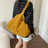 Bolsa Tote Reversível de Nylon Resistente à Água com Bloqueio de Cores Retrô "Rosa e Preto"