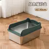 Caja de Arena para Gatos LOGO Personalización Metal Plástico Extra Grande Semicerrada Anti-Rastreo Fábrica Muestra Gratuita Personalización