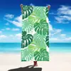 Toalha de praia estampada em microfibra da Amazon, dupla face, veludo, secagem rápida, toalha de praia, natação, banho de praia