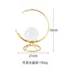 [Personalizado] Adornos de Bola de Cristal de Hierro Forjado para Recibidor, Decoraciones de Sala de Estar, Regalos Empresariales, Premios y Recuerdos