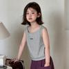 Tutu Elefantito Ropa Infantil Chaleco para Niñas 2026 Nueva Camiseta sin Mangas de Verano para Niños Top Delgado Elástico de Verano
