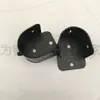 Suporte de parede superior para varão de cortina base de montagem na parede lateral flange metálico haste de guarda-roupa haste romana acessórios universais atacado