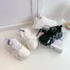 Zapatillas deportivas para niños para primavera y otoño, zapatillas de running de malla transpirable para niños, zapatos casuales ligeros de suela blanda con perilla para niños mayores y niñas