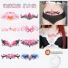 Pegatinas de Tatuaje de Súcubo para Mujeres, Impermeables, de Larga Duración, Coloridas, de Alta Gama, Cintura y Abdomen, Cesárea, Sexy, Vergonzoso, Privado, Lavables