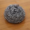 6 bolas de limpieza de hierro inoxidable 6 cepillos de cocina cepillo para tazones cepillo para ollas bola de acero sin astillas