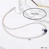 Collar Popular Transfronterizo de Cristal Natural Cadena de Suéter de Cristal Collar Largo Otoño e Invierno Joyería Bohemia Venta al por Mayor