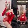 Lencería sexy divertida vertical sexy top de tubo transparente ropa de Navidad vacaciones pasión tentación uniforme libre descuento 6690